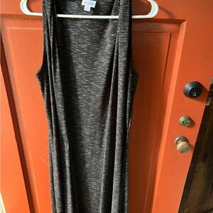 Lularoe Joy Sleeveless Black vest